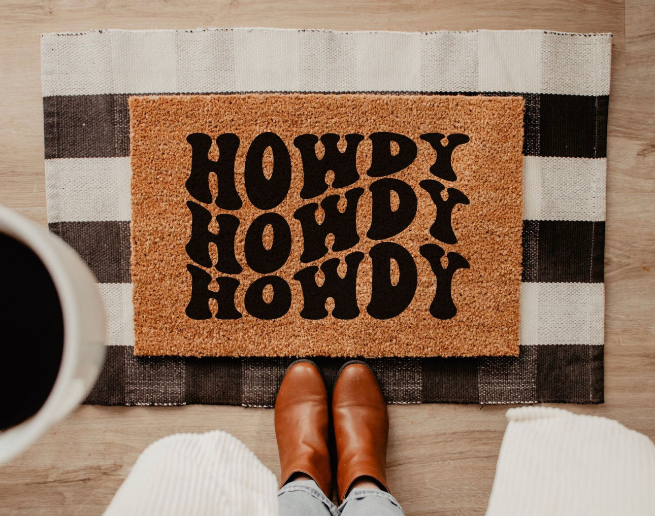 Western Boho Doormat