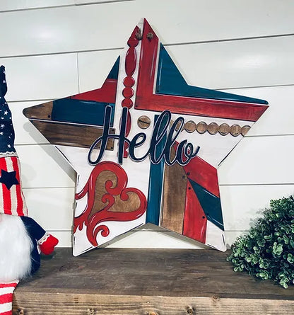 PRE-ORDER 2023 Patriotic Doorhangers PRE-ORDER