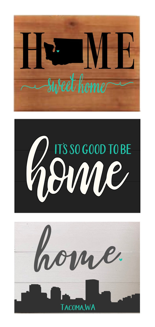Home- 3 styles