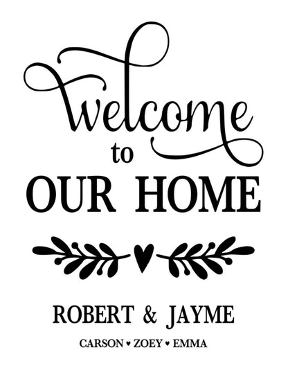 Welcome to our home