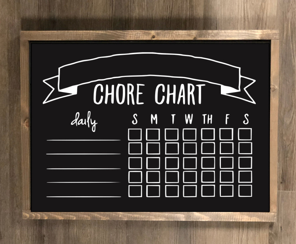 Chalkboard Calendar