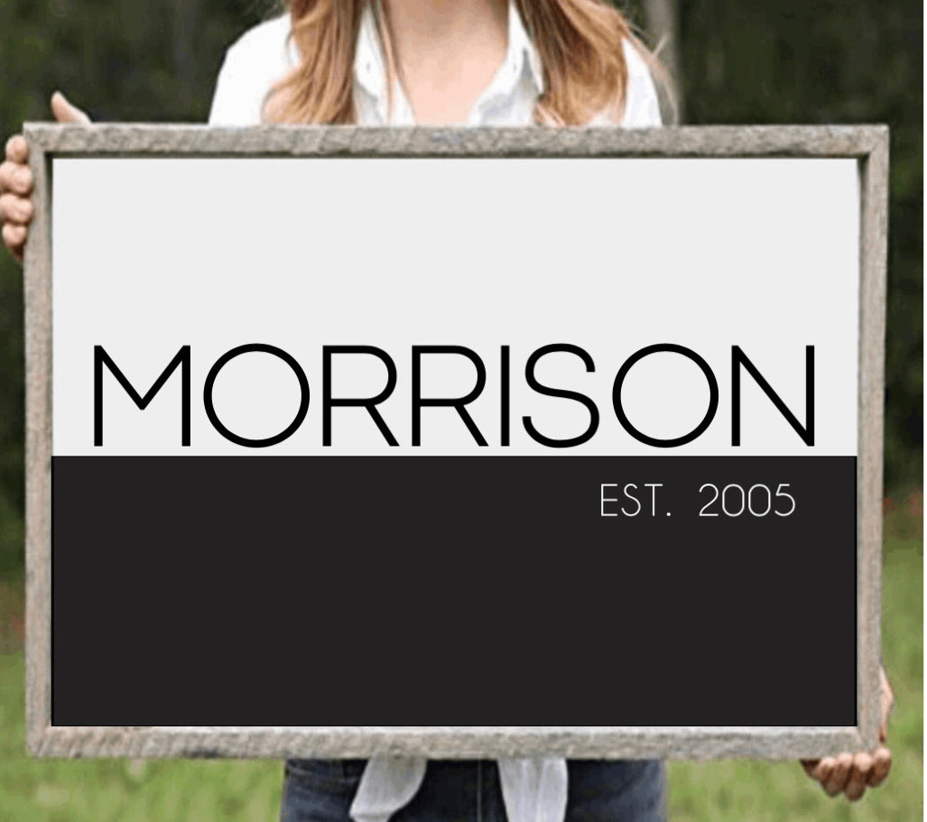 XL Signs- Flat, Pallet or Shiplap Style