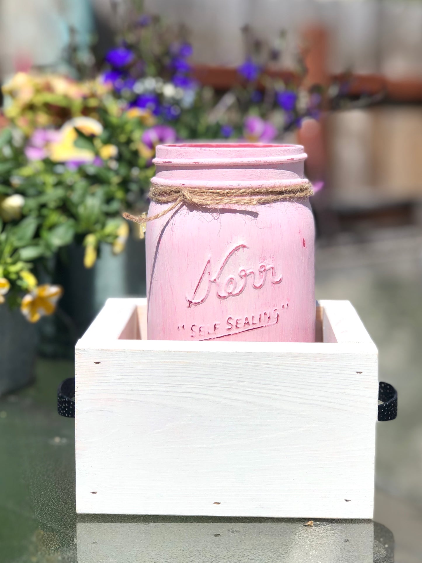 Mason Jar Box