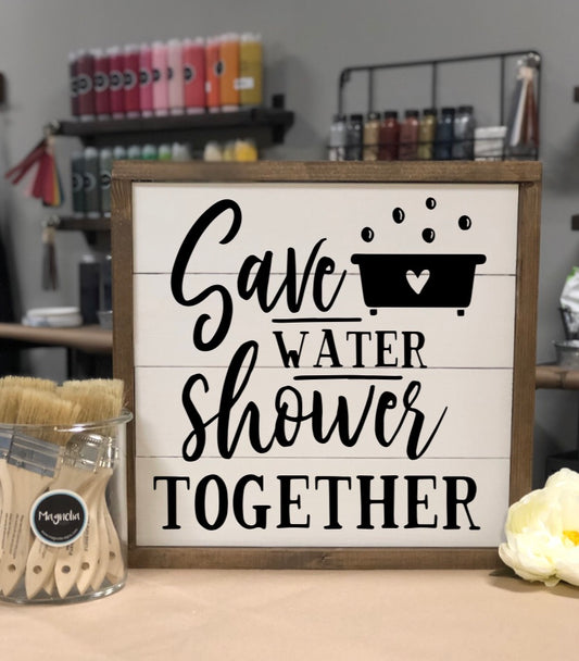 Save Water Shower Together